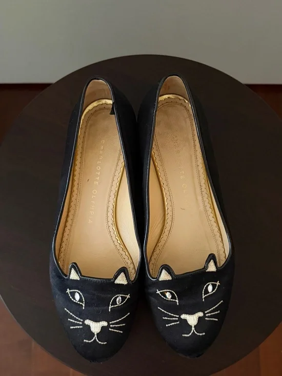Charlotte Olympia Kitty Flats - Picture 7 of 7